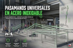 Pasamanos Universales en Acero Inoxidable: Impacto en la Edificación en Chile